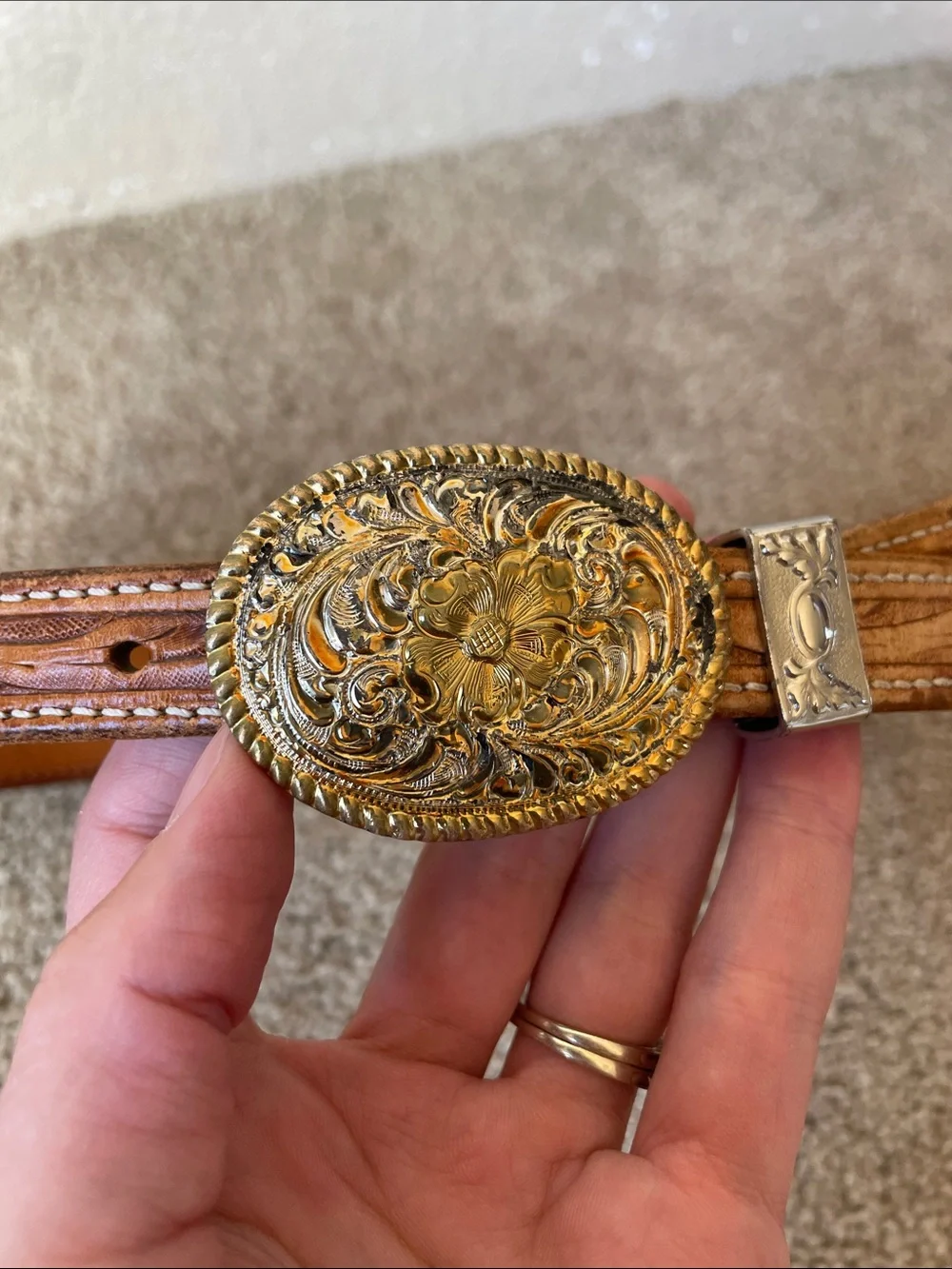 Crumrine genuine tooled